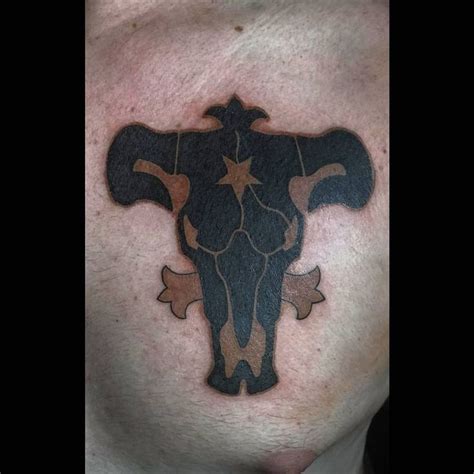 This <strong>tattoo</strong> design will look amazing on the shoulder. . Black bull tattoo prague